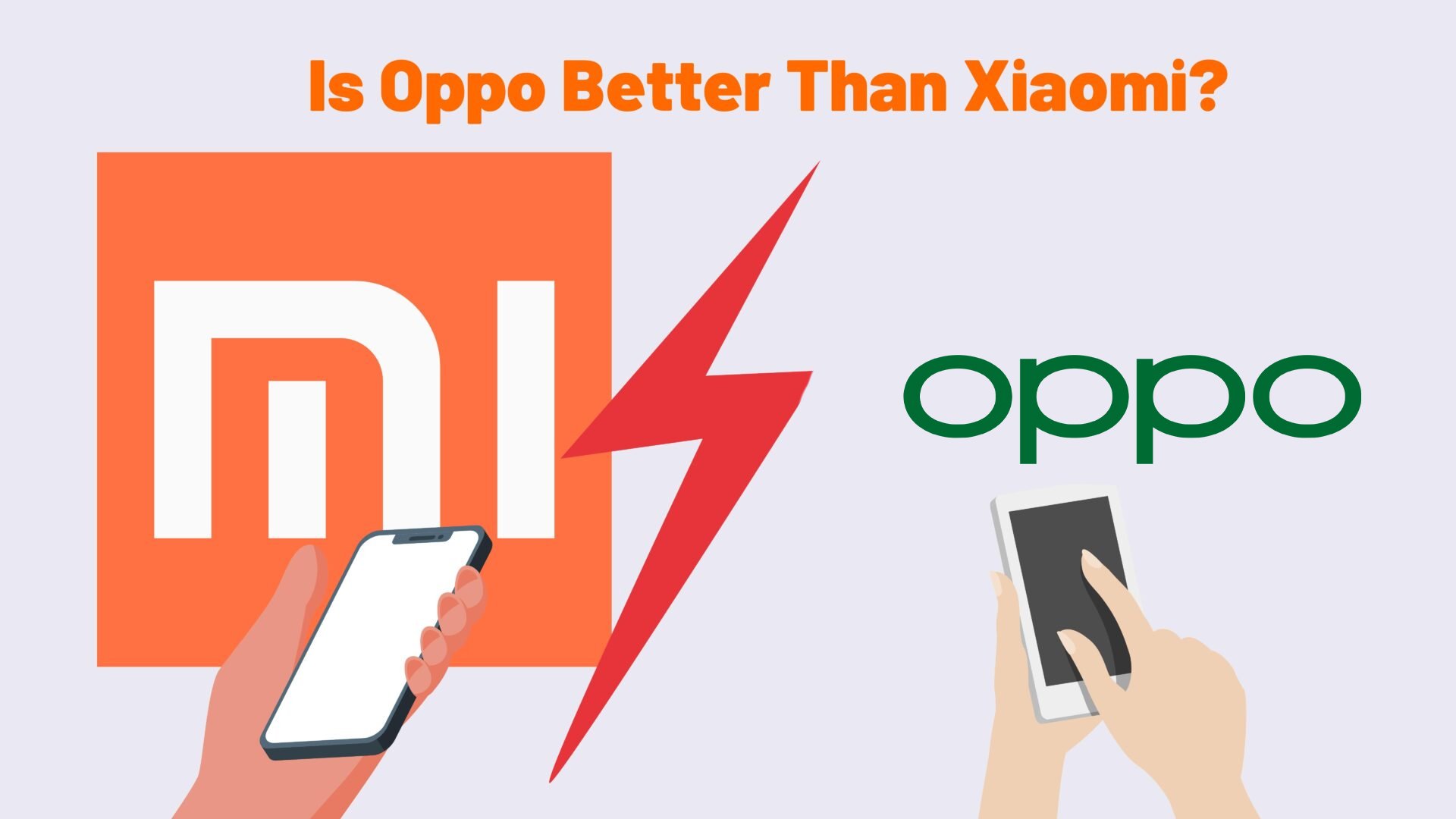 Oppo vs Xiaomi