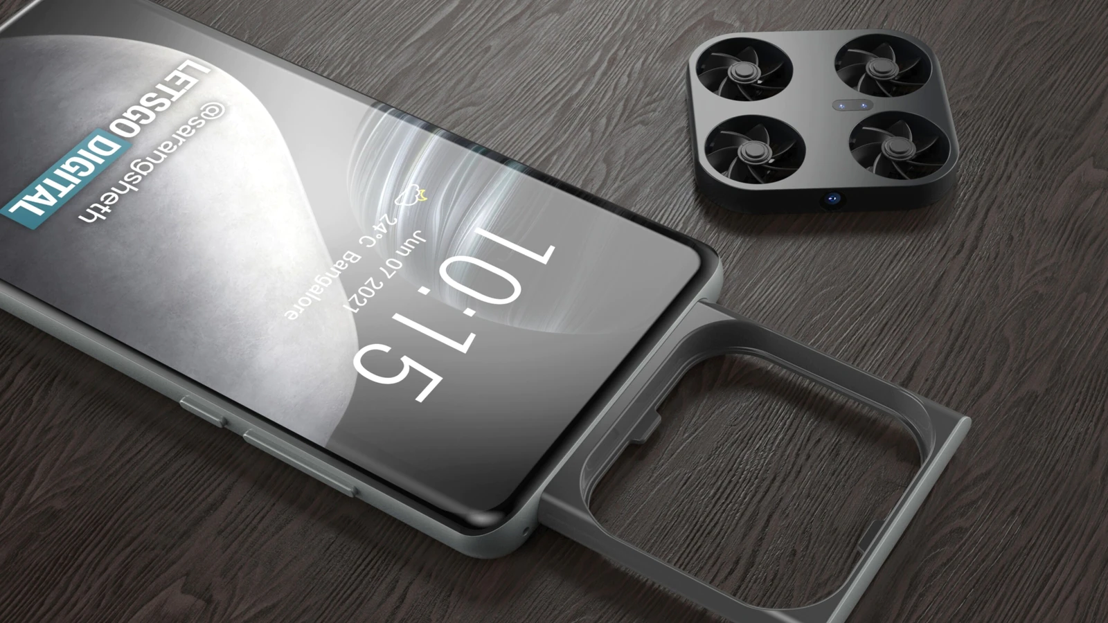 Vivo flying camera phone