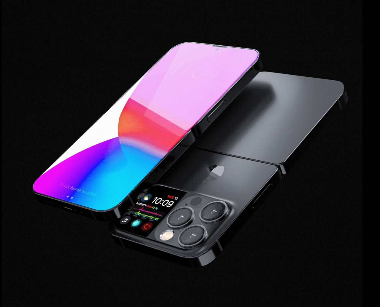 iPhone foldable smartphone