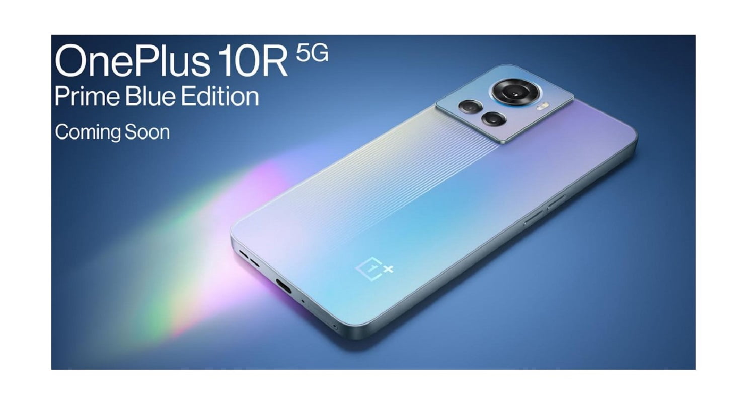 OnePlus 10R Prime Blue Edition
