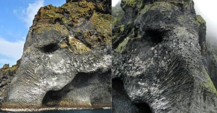 Elephant Rock in Iceland