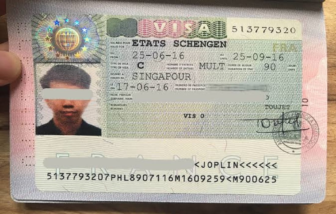 rejecting Schengen visa