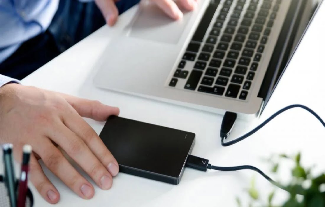 external hard drive
